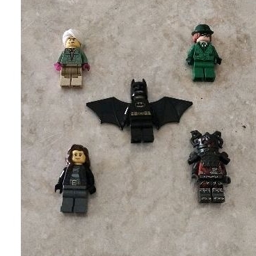 Action Figure Lego Batman Riddler Louis Lane Ninjago Pawang ular