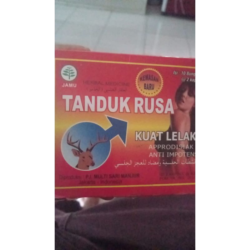 TANDUK RUSA kapsul khusus pria prkasa 100%original