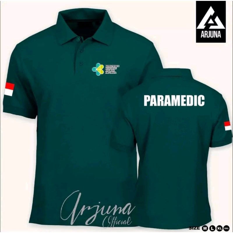 KAOS POLO PARAMEDIC INDONESIA KEMENKES