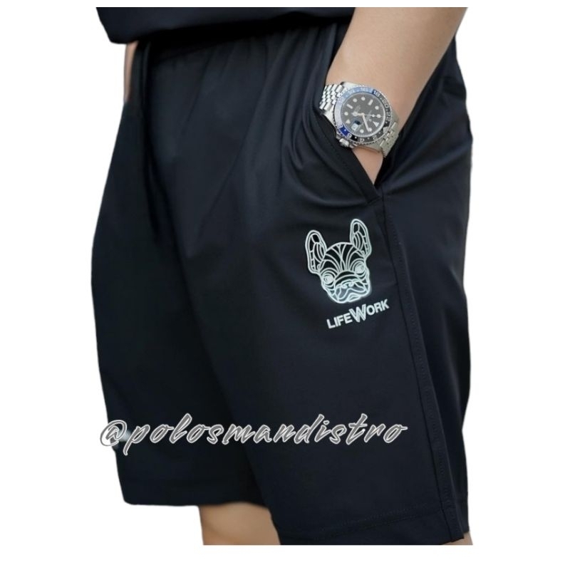 CELANA PRIA WANITA PENDEK LIFE WORK KEREN CELANA DISTRO