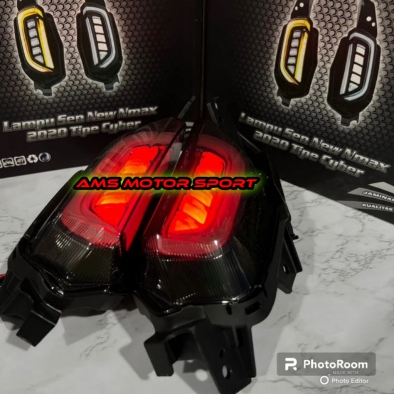 LAMPU SEN DEPAN JPA NMAX 155 NEW 2021/2023 MODEL CYBER SEIN JPA NEW NMAX ORIGINAL JPA