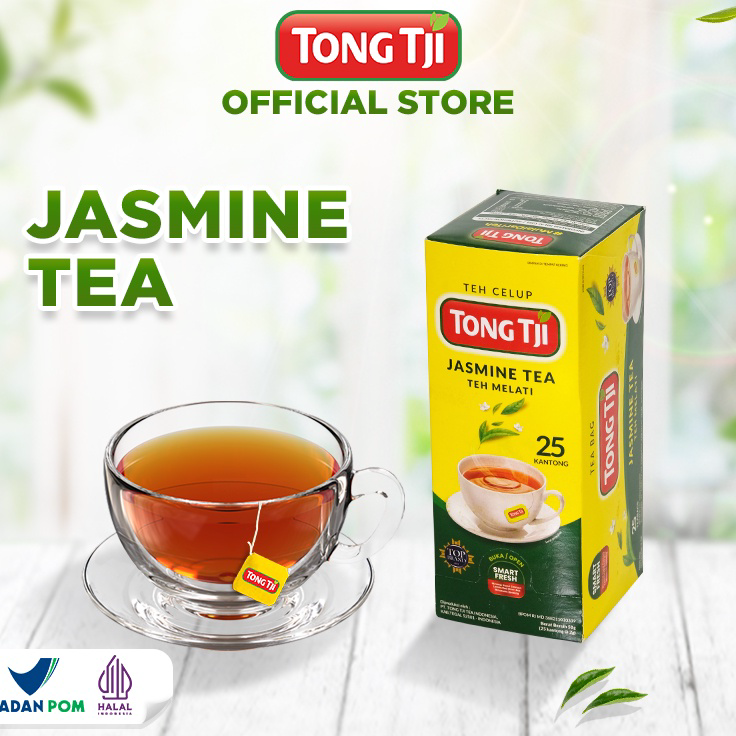 

LQHJ0635 Tong Tji Jasmine Tea non Amplop 25s, Teh Celup per Pack