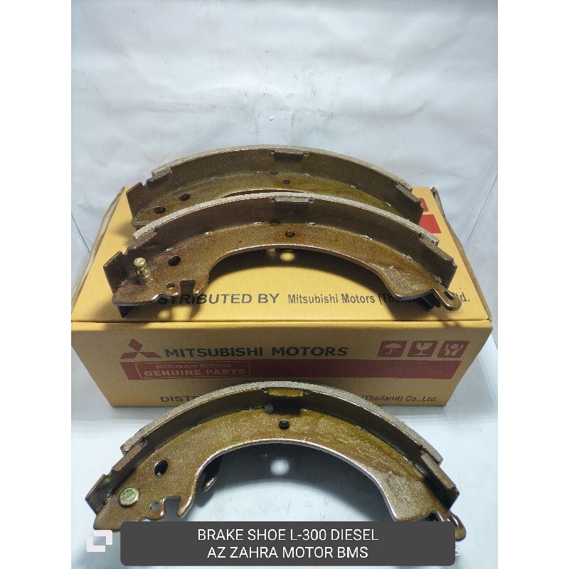 BRAKE SHOE L300 DIESEL/BENSIN/KAMPAS REM BELAKANG L-300 DIESEL/BENSIN ORI