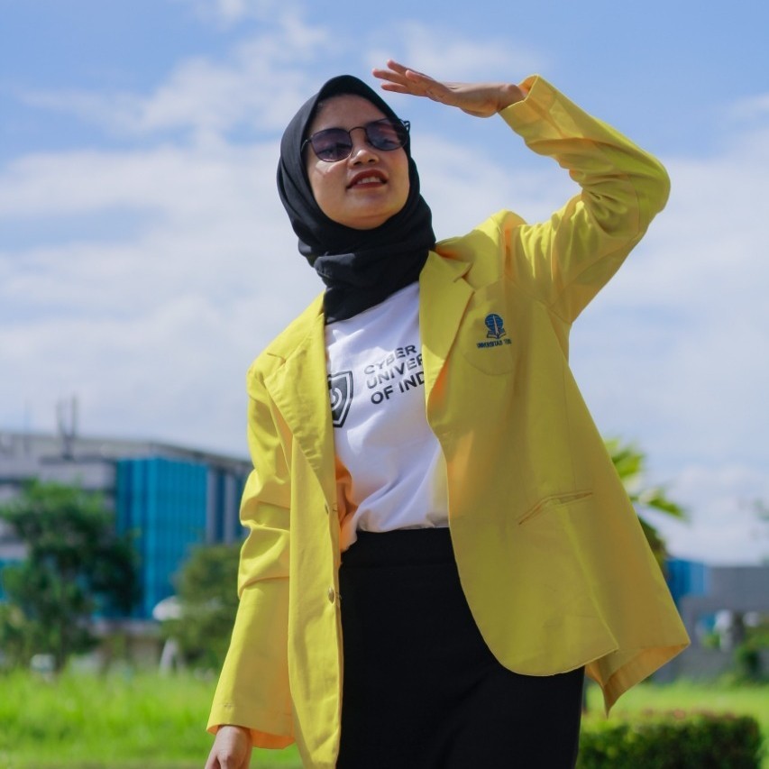 (BISA COD) JAS ALMAMATER UT UNIVERSITAS TERBUKA ALMET UT KUNING READY STOCK ALMET UT ORI