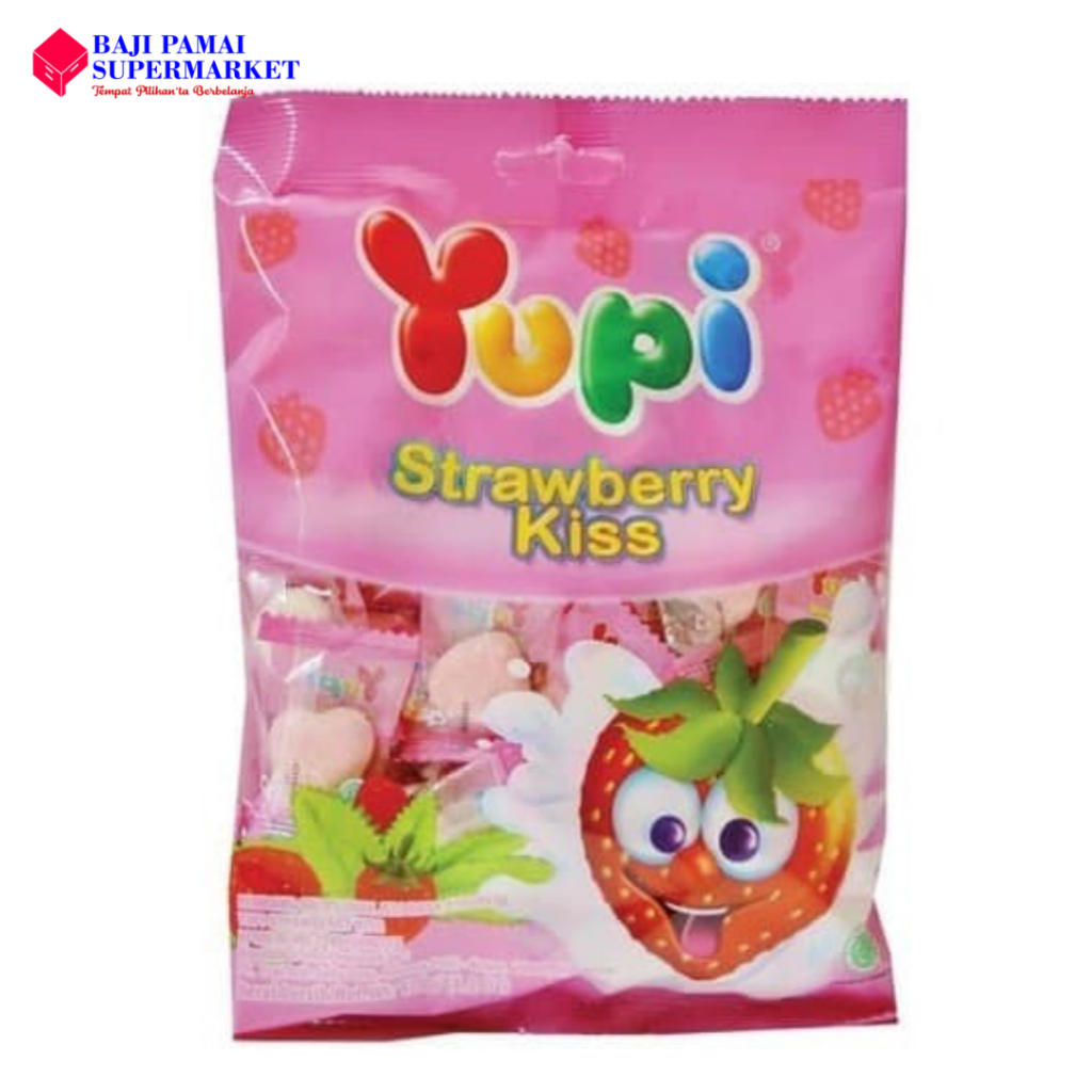 

YUPI STRAWBERRY KISS 110GR