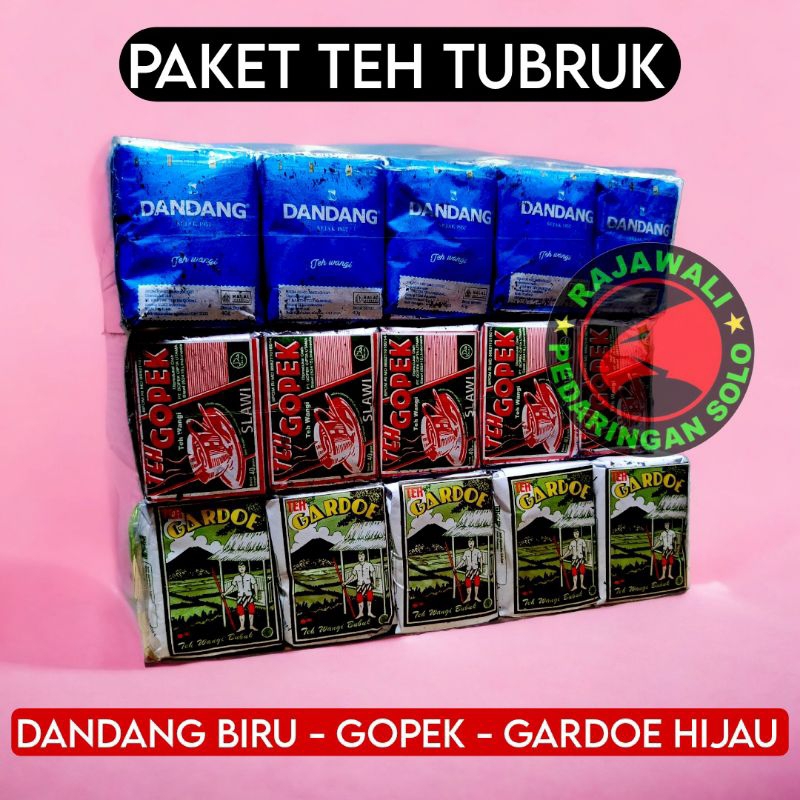 

TEH DANDANG GOPEK GARDU PAKET TEH TUBRUK TEH KHAS SOLO TEH JUMBO