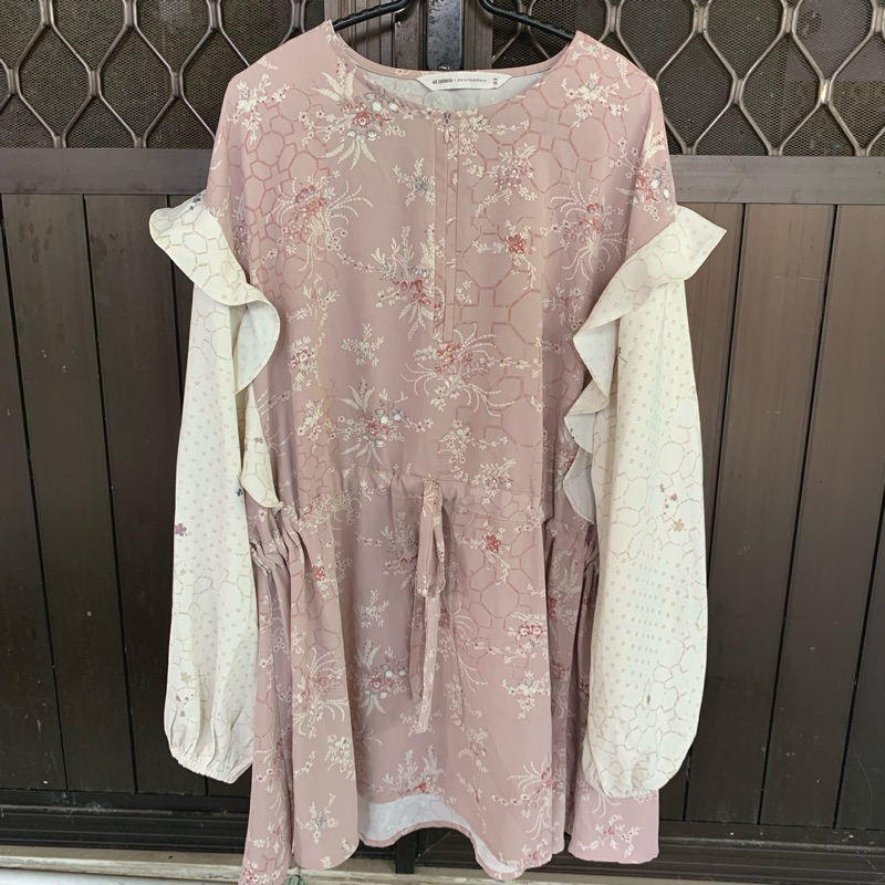 et cetera x Puru Kambera Printed Blouse PINK