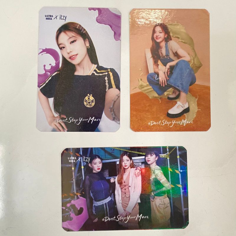 Photocard Itzy Ultramilk