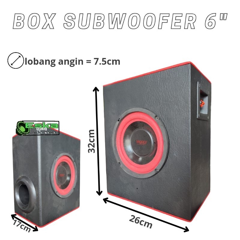 Box subwoofer 6 inch 8 inch bass mantab lubang speaker bulat box Speaker 6 inch box 8 inch box 10 in