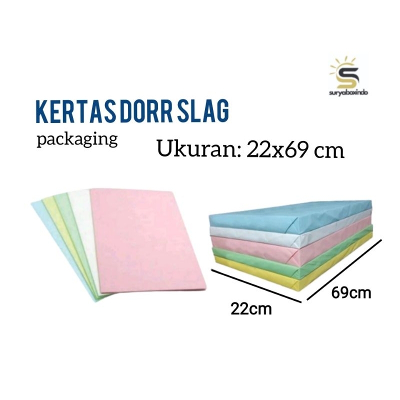 

Kertas Doorslag Bungkus Baju{22x69 cm}/Paper/Kertas/dootslag/lembaran
