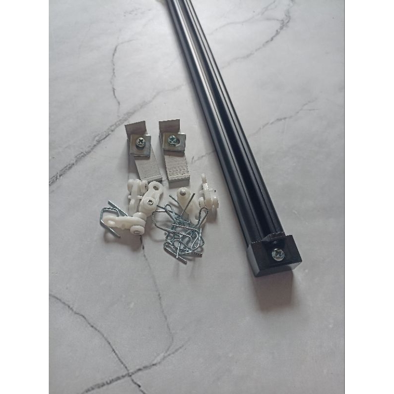 Batang Kotak Alkan Gorden Rell Vitrase Oval