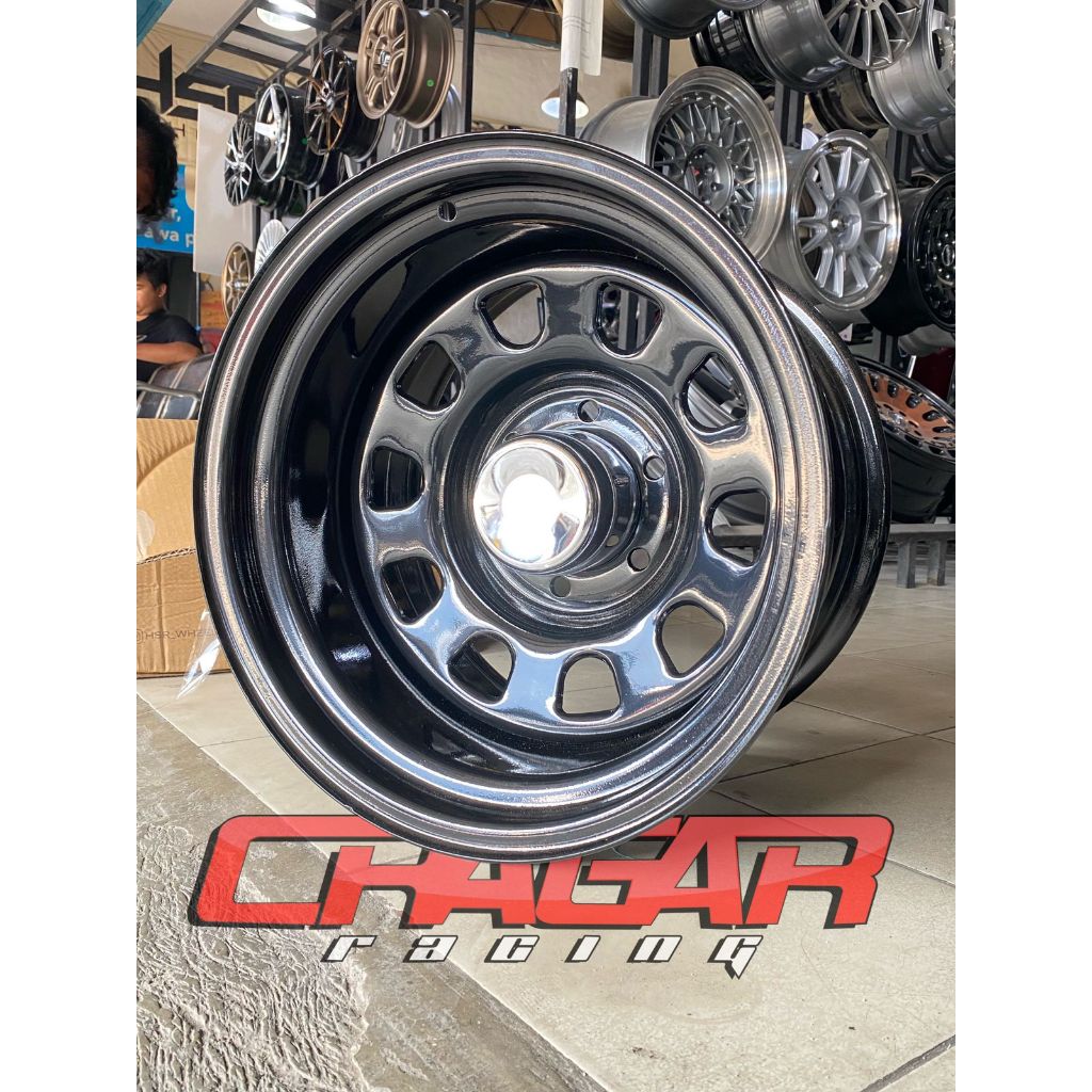 PELEK MOBIL KALENG DAYTONA RING 16 LUBANG 6 TERSEDIA LEBAR 10 DAN 8