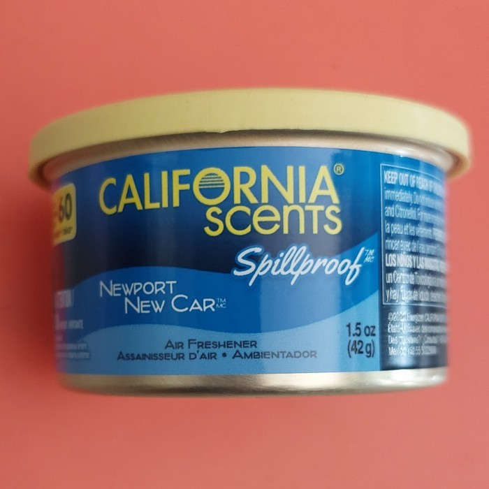 Parfum Mobil California Scents Warna Biru Aroma Newcar wangi Mobil baru Pewangi Pengharum Interior
