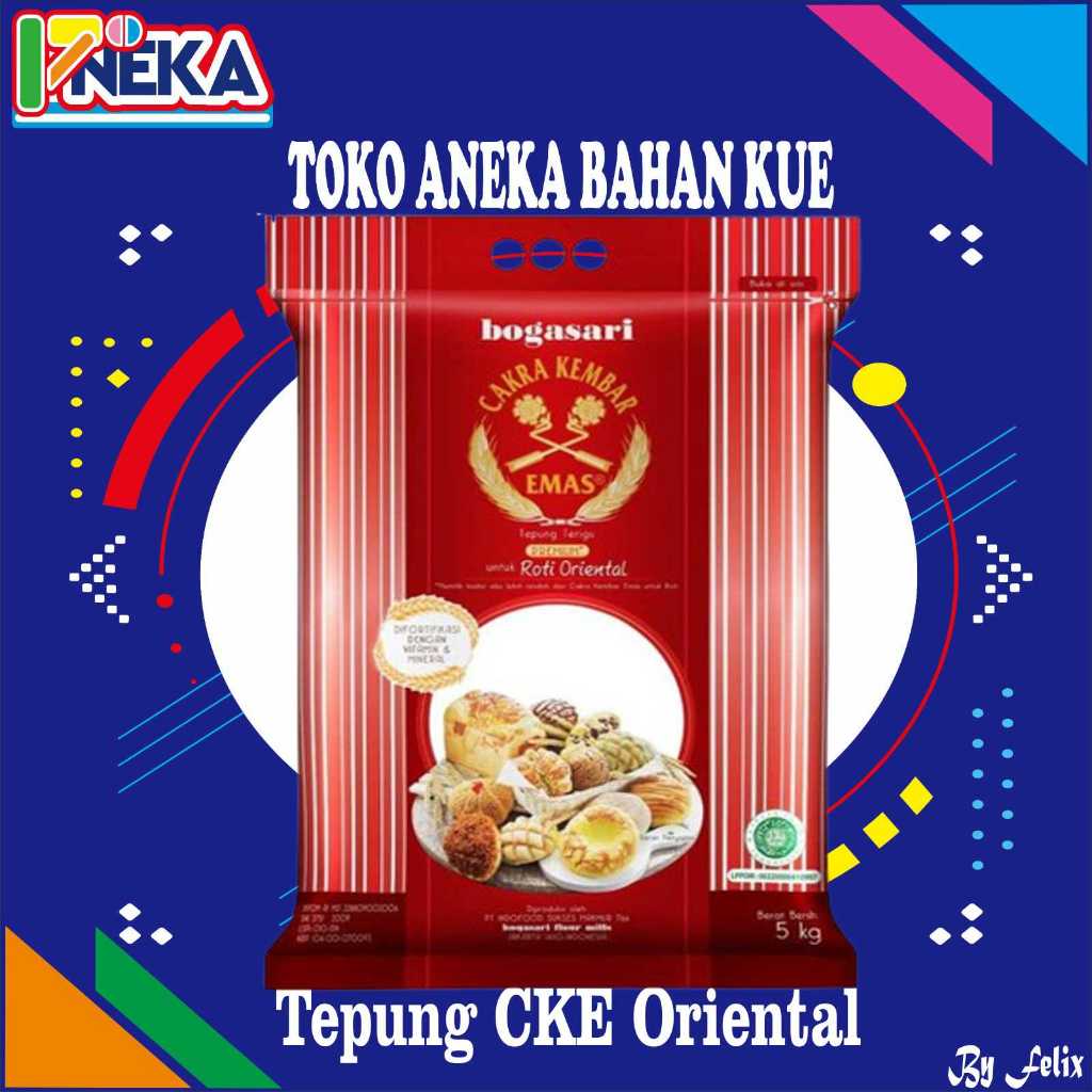 

Tepung Cakra Kembar Emas Oriental 5kg