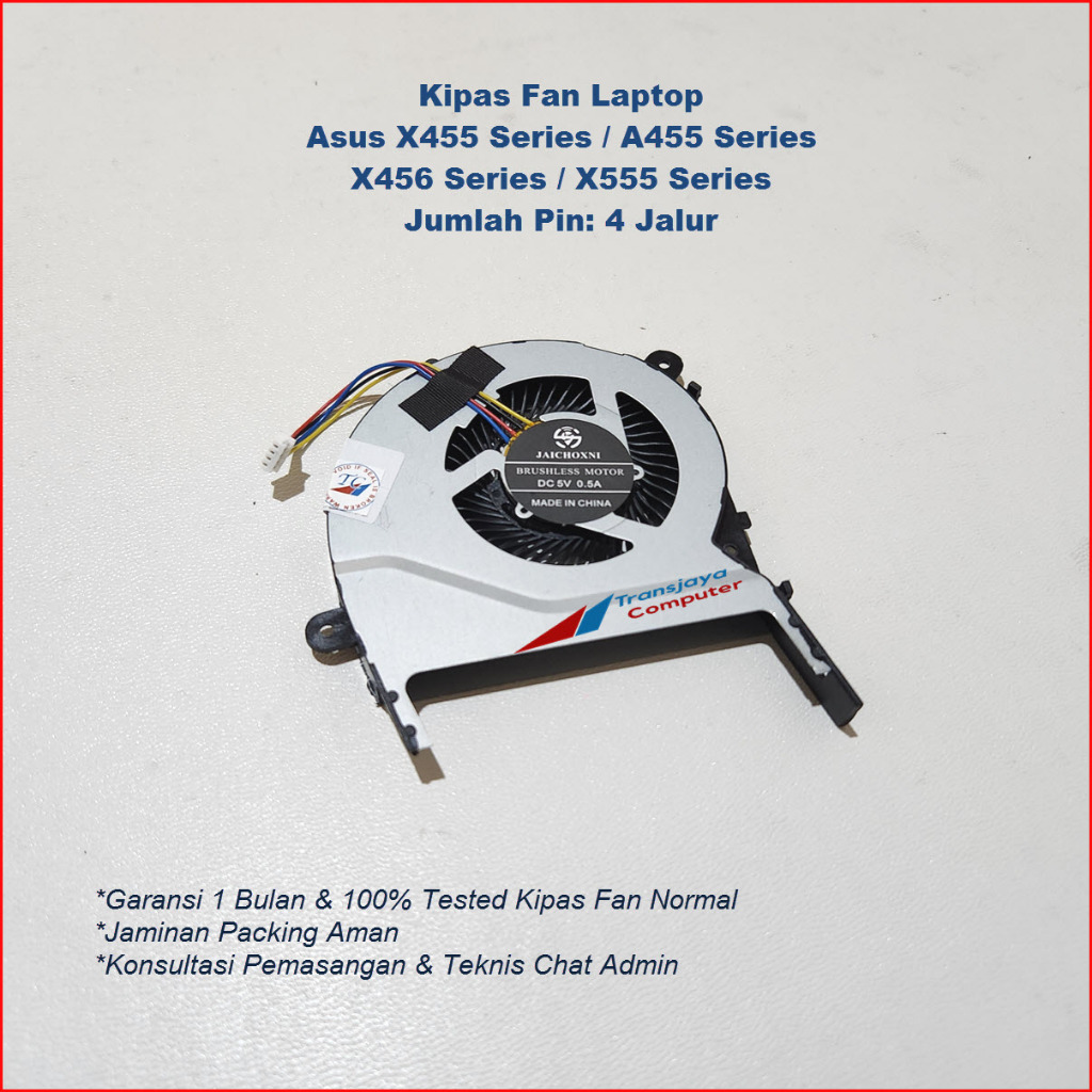 Fan Kipas Processor Asus X455L A455 x455 A455l X455l X455LA X455LD X455LF