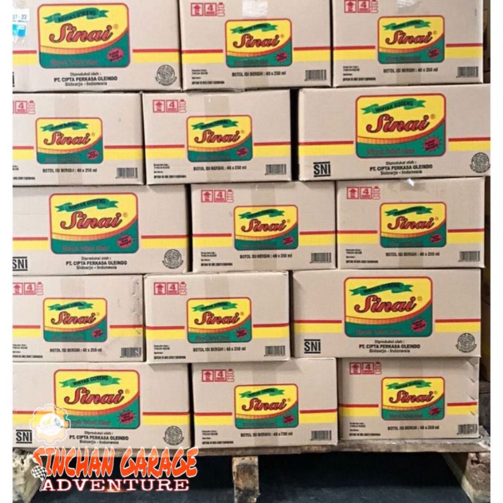 

minyak goreng 250ml kemasan botol sinai lavenia 24pcs