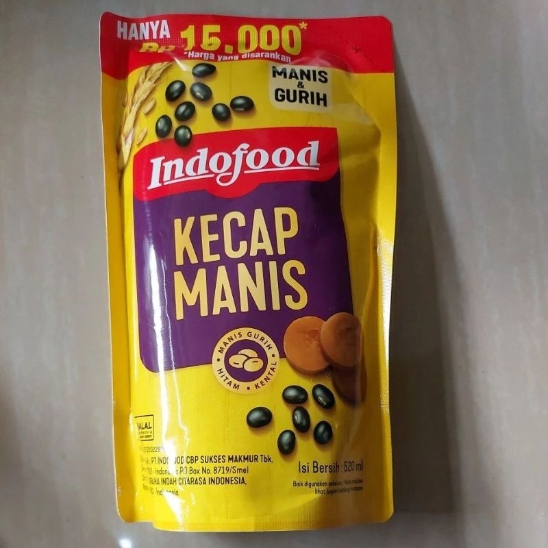 

Kecap manis indofood 520ml