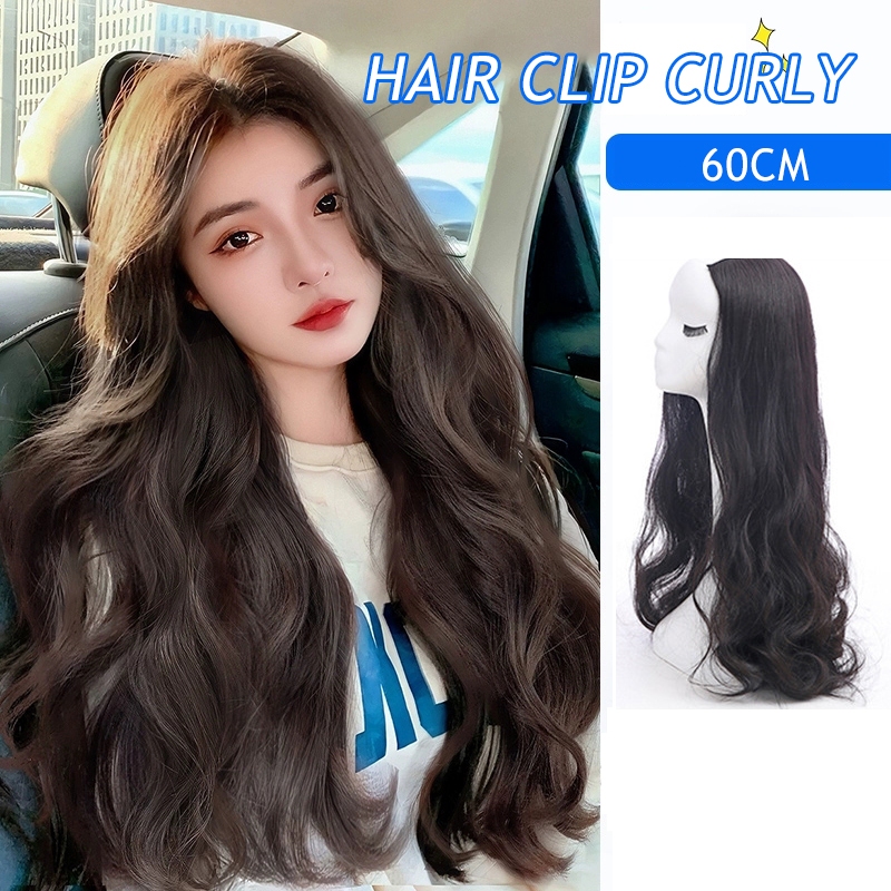 Hair Clip Curly Hair Clip Rambut Sambung Hair Clip U-Shape, Hair Clip Natural, Rambut Palsu, Rambut 