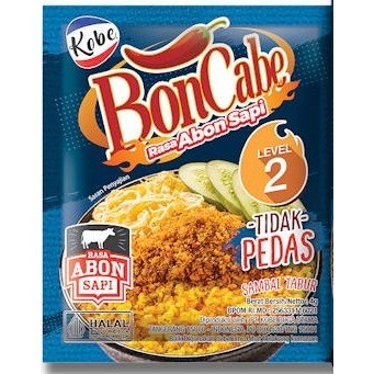 

KOBE BON CABE ABON SAPI LV2 (TIDAK PEDAS) 4Gx6SACHET