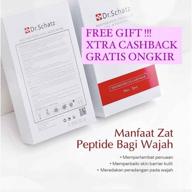 Dr.schatz polypeptide collagen mask(5 sheet)