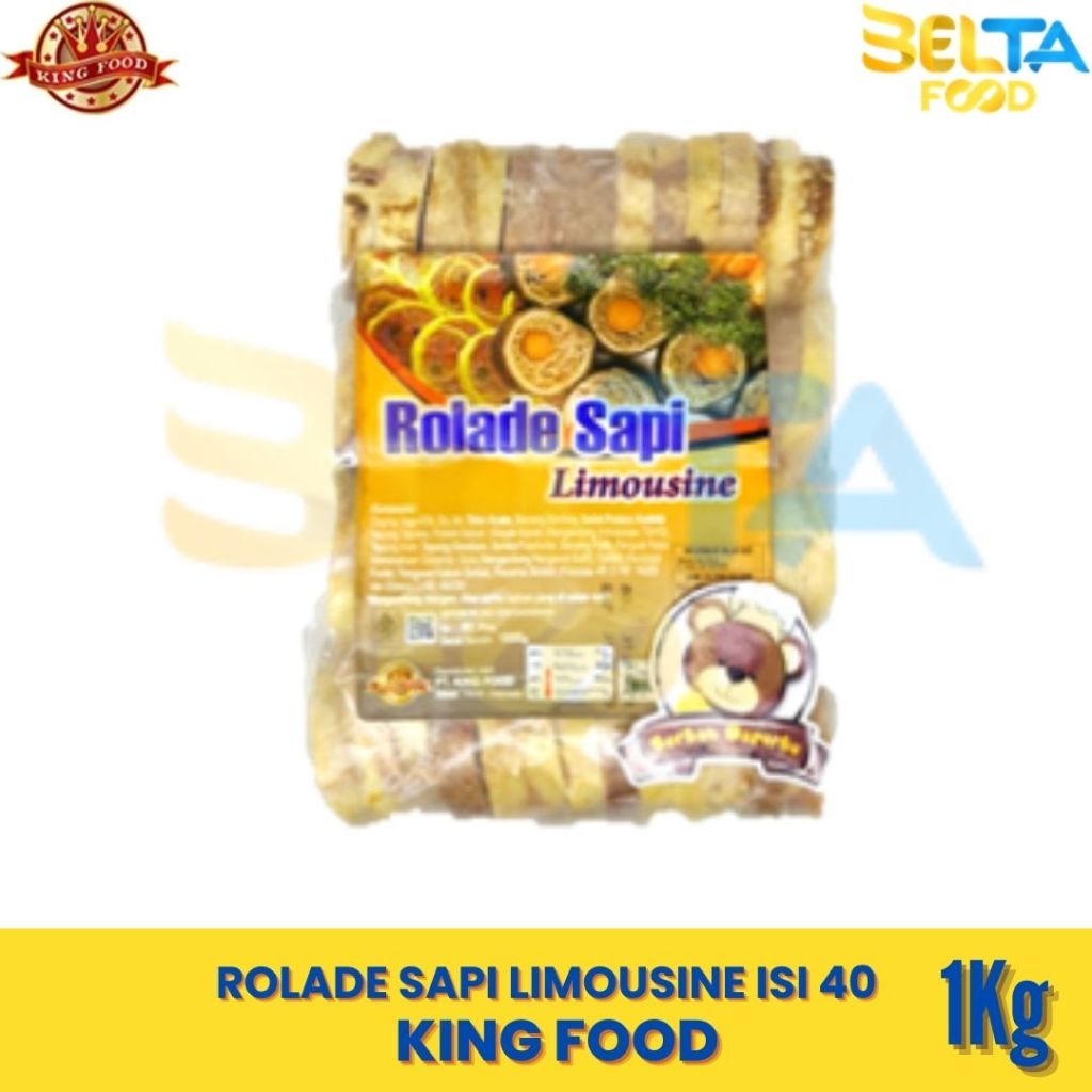 

Kingfood Rolade Sapi Limousine 1Kg