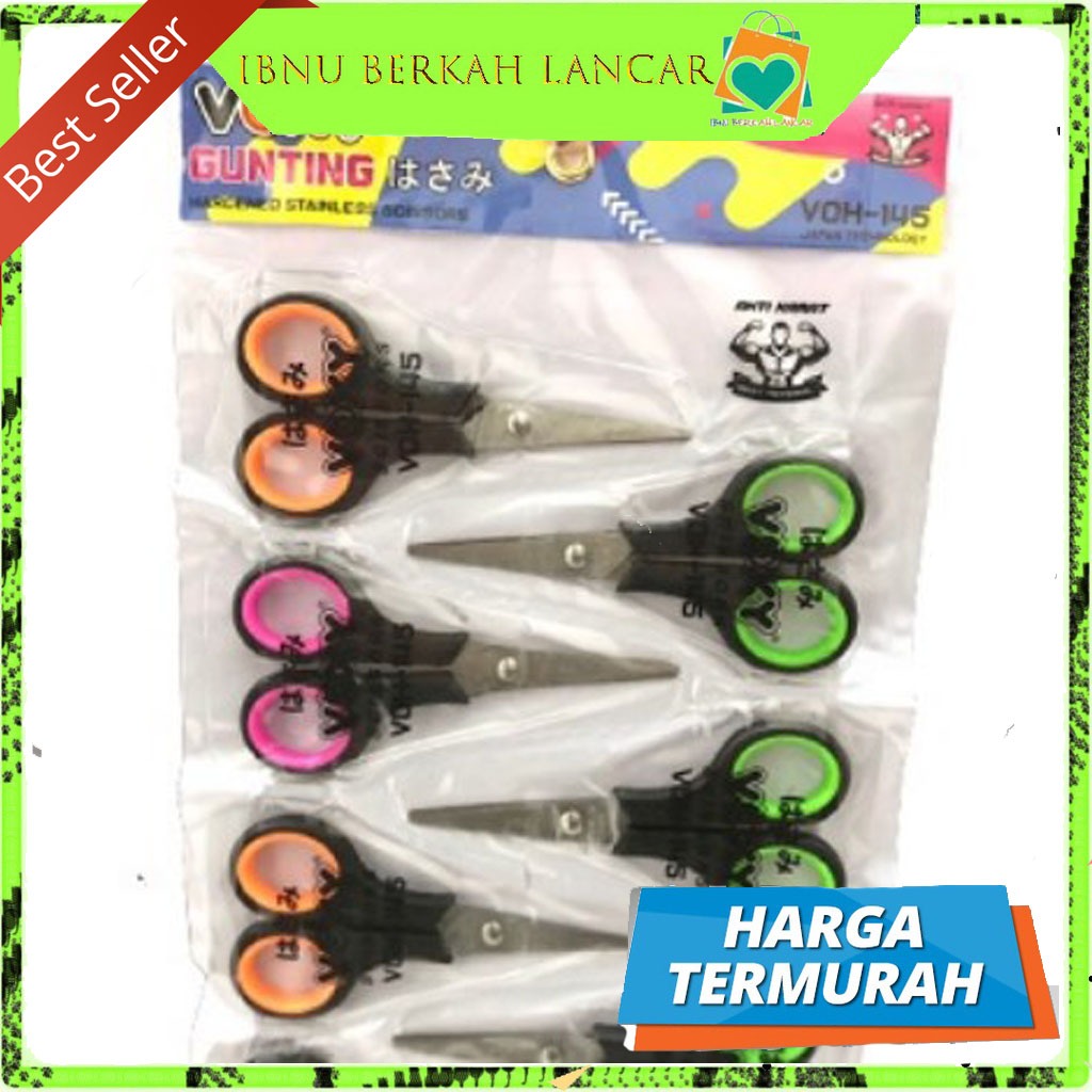 

IBL 1PCS GUNTING VOXY -145 TANGGUNG WARNA WARNI