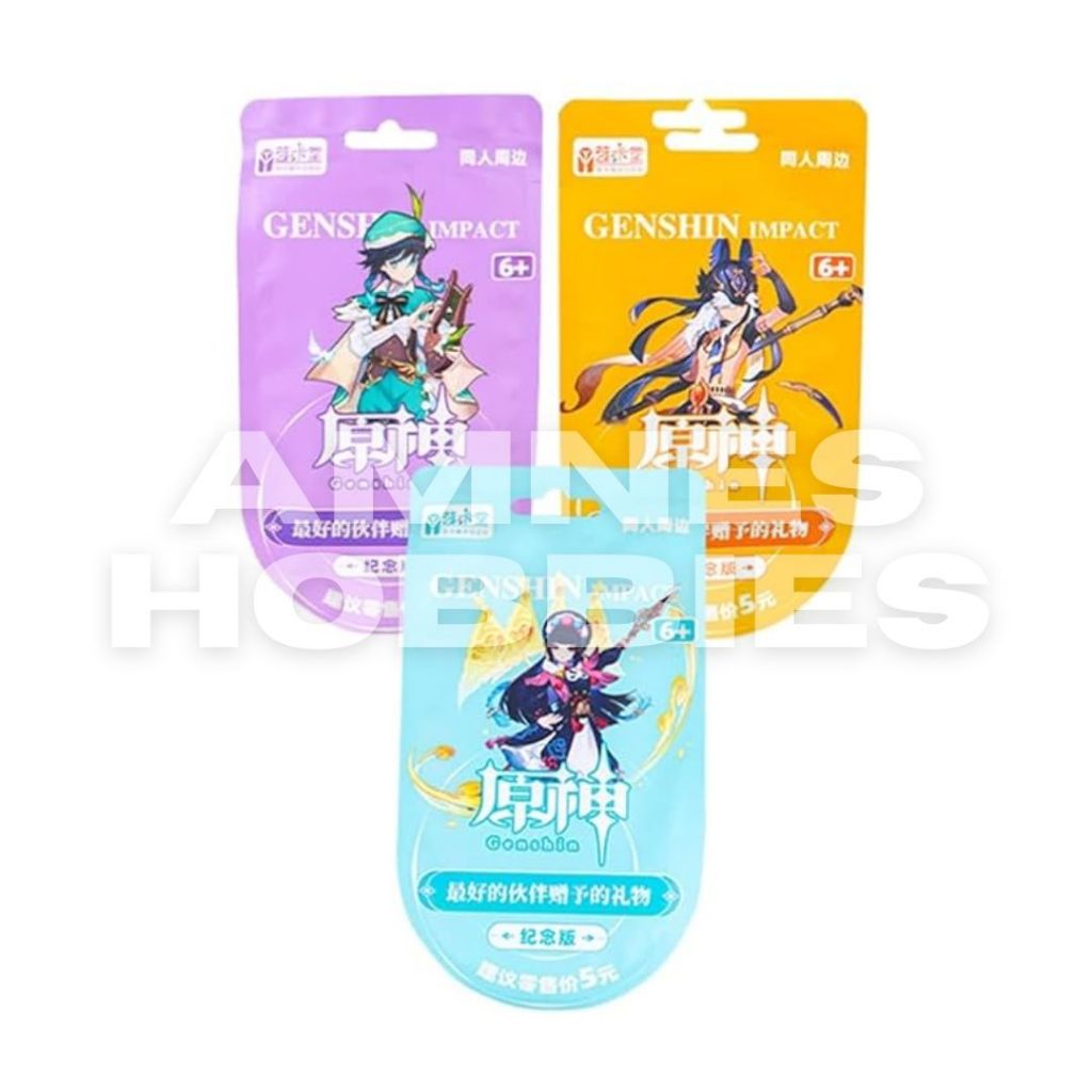 Genshin Impact Wanderer (Tier 5) Booster Pack Anime Kartu Koleksi Card