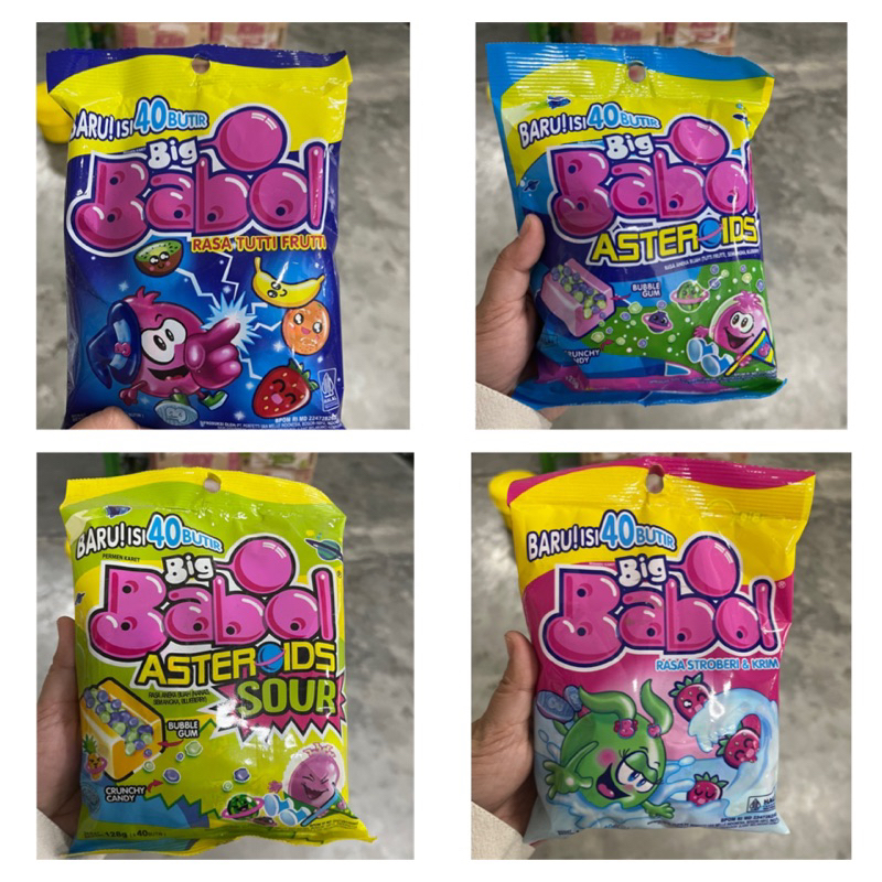 

Permen Karet Big Babol isi 40pcs (1pak) Aneka Rasa