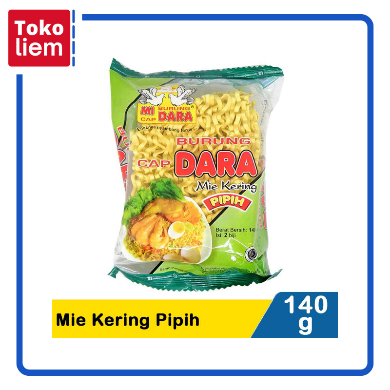 

Burung Dara Mie Kering Pipih 140G