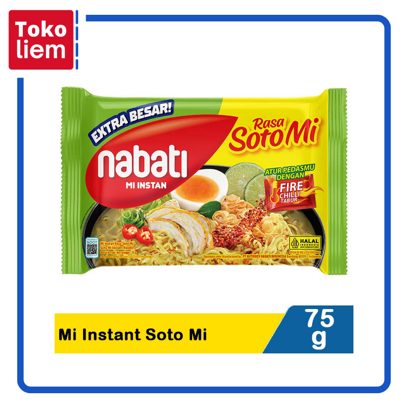 

Nabati Richeese Mi Instant Soto Mi 75G