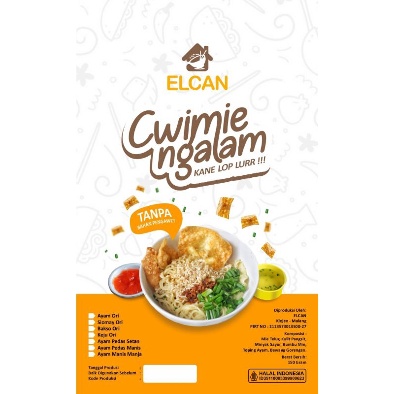 

ELCAN CWIMIE AYAM BEEF MALANG