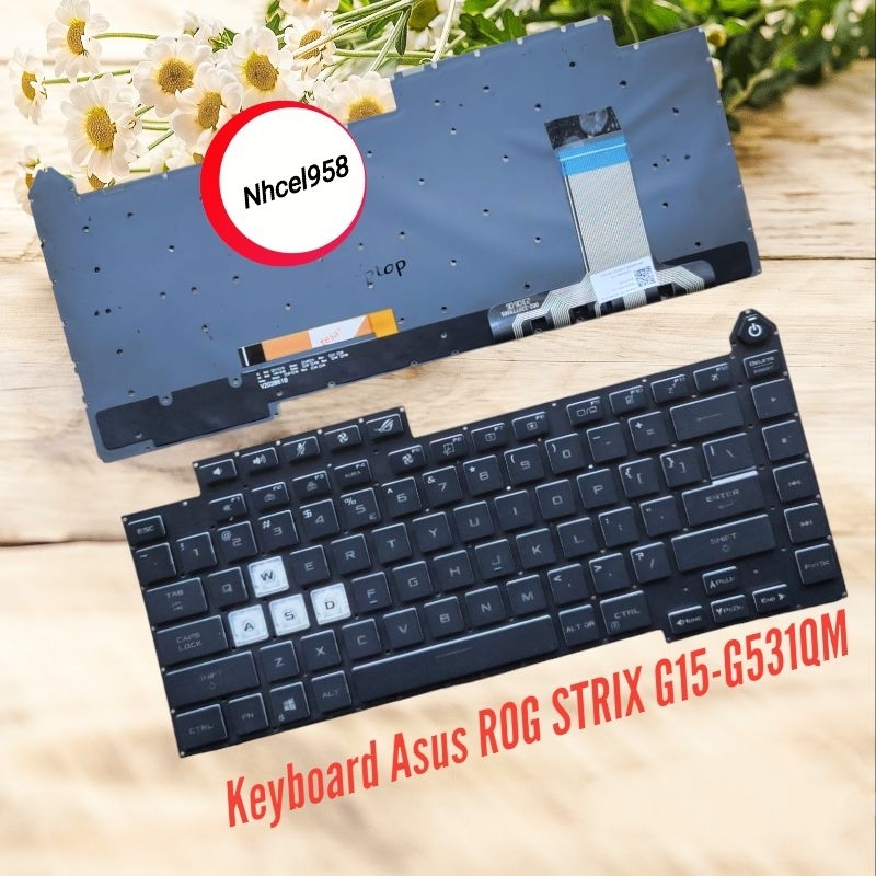 ✅ Keyboard Asus ROG STRIX G15-G513QM