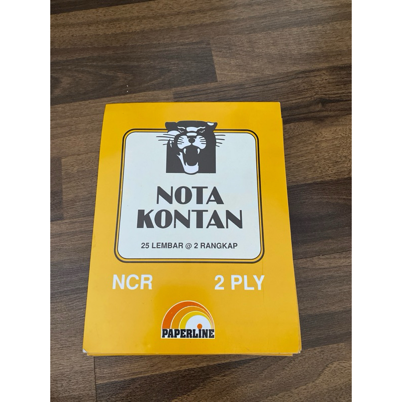 

nota kontan 2ply