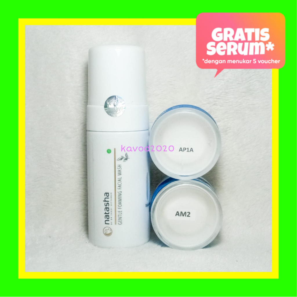 Natasha Skin Care Paket Jerawat Acne Level 1 by dr Fredi Setyawan Original Acne Cream (Gentle,AP1A,A