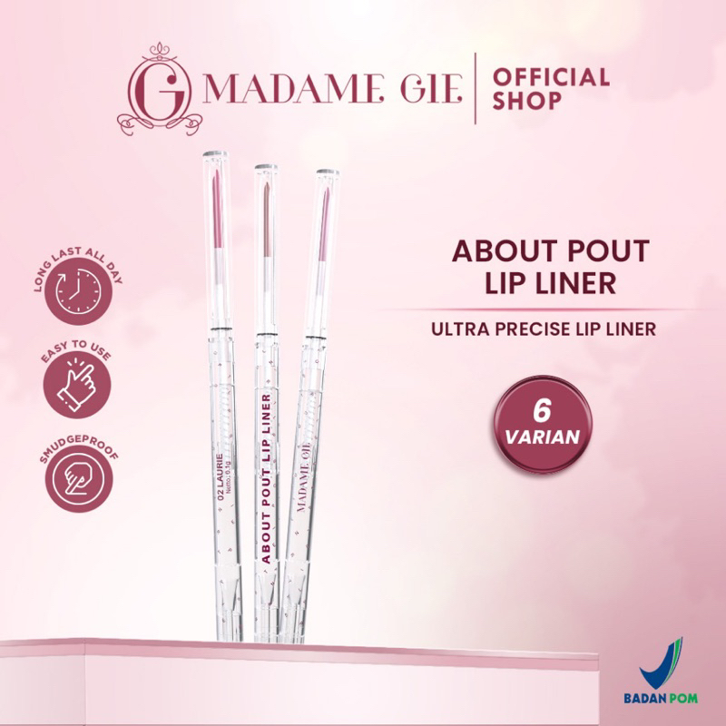 Madame Gie About Pout Lip Liner / Madamegie lip liner / MADAME GIE LIP LINER