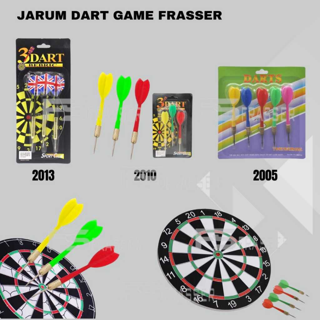 Frasser Dart Jarum Panah Papan Dart Panahan Dinding Board Busur Olahraga Lemparan 2010