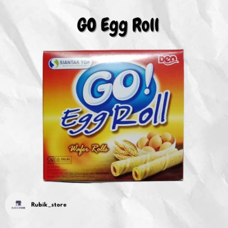 

WAFER GO EGG ROLL 1BOX ISI 24PCS