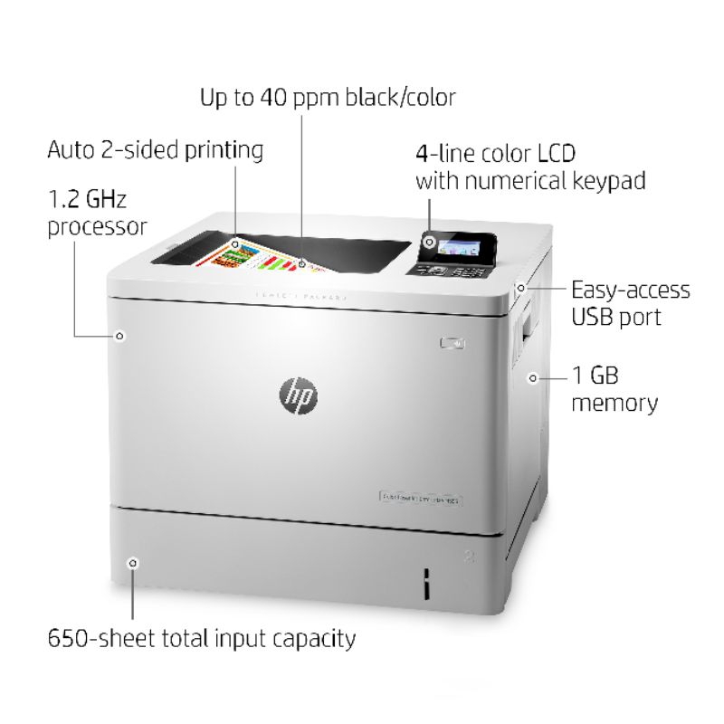 printer LaserJet m553