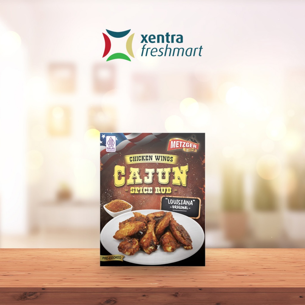 

Metzger Cajun Chicken Wing Precooked 300 Gr/Pack