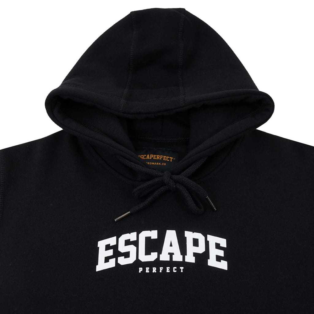 Hoodie jumper escape unisex / sweater hoodie distro premium / hoodie terbaru 2022 / black on WHITE e