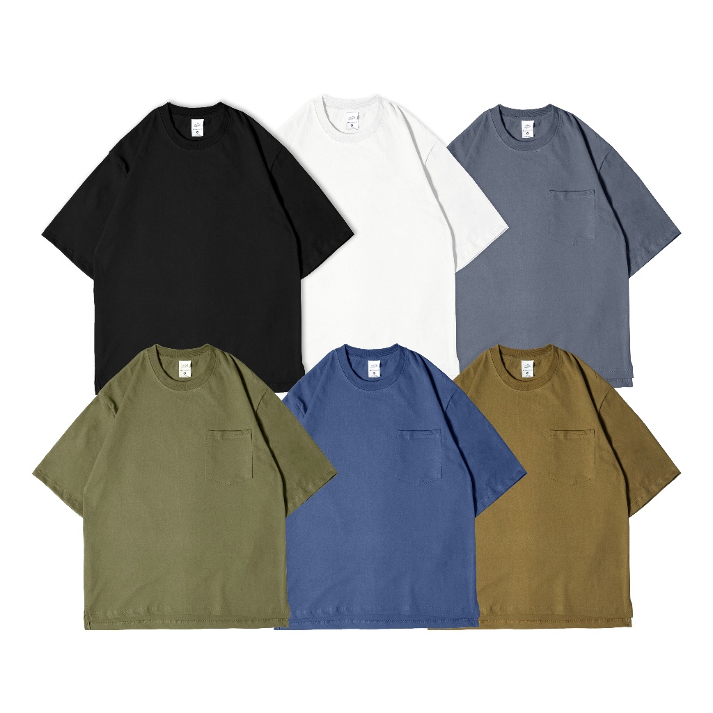 16s ULTRA HEAVYWEIGHT OVERSIZE TEES POCKET