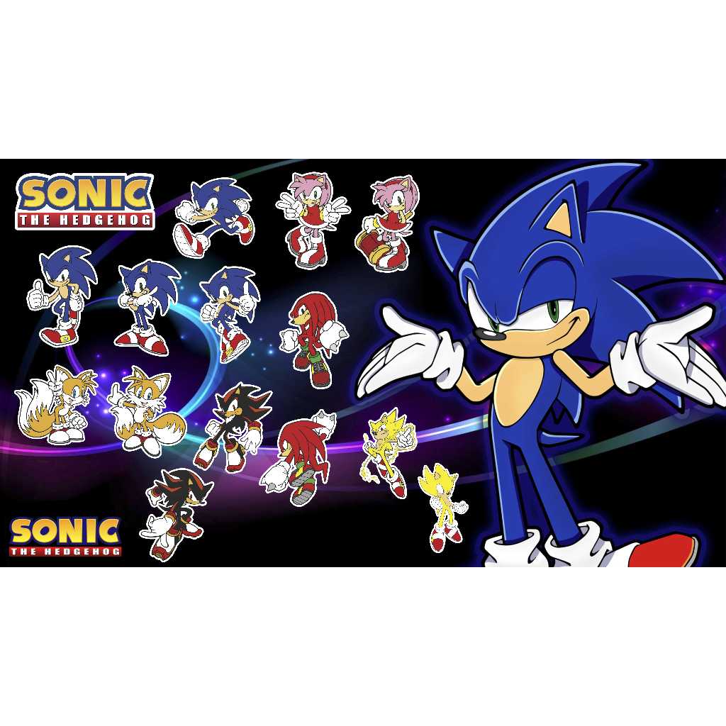 

Sticker Pack Premium SEGA SONIC The Hedgehog