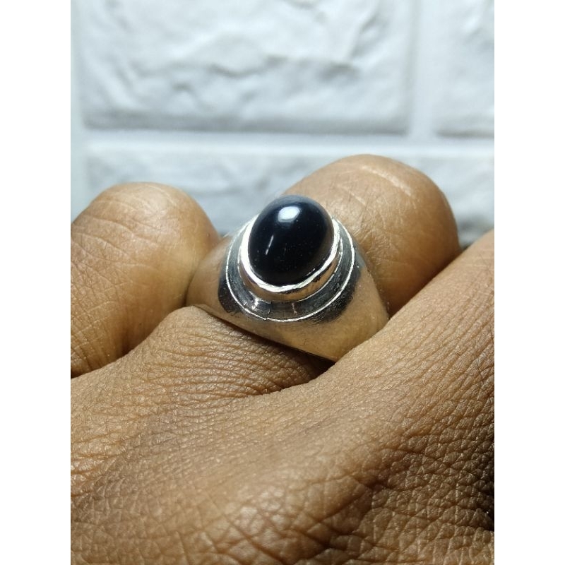 batu cincin kalimaya black Opal Afrika
