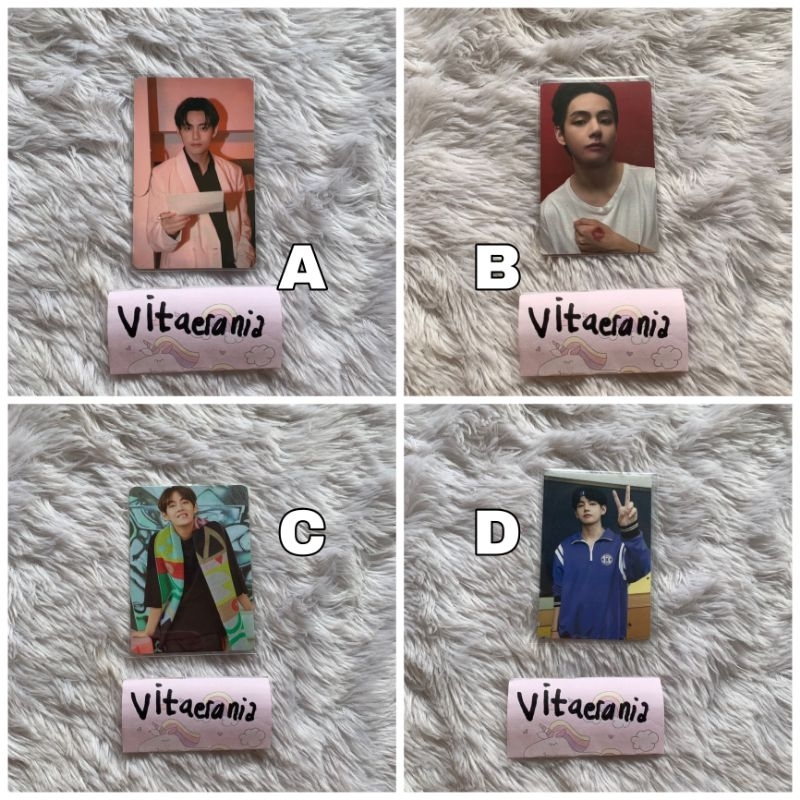 (OFFICIAL) PHOTOCARD TAEHYUNG BTS | BANGTAN ARMY COLLECTOR PHOTO CARD LUCKY DRAW M2U PROOF LD | PROO