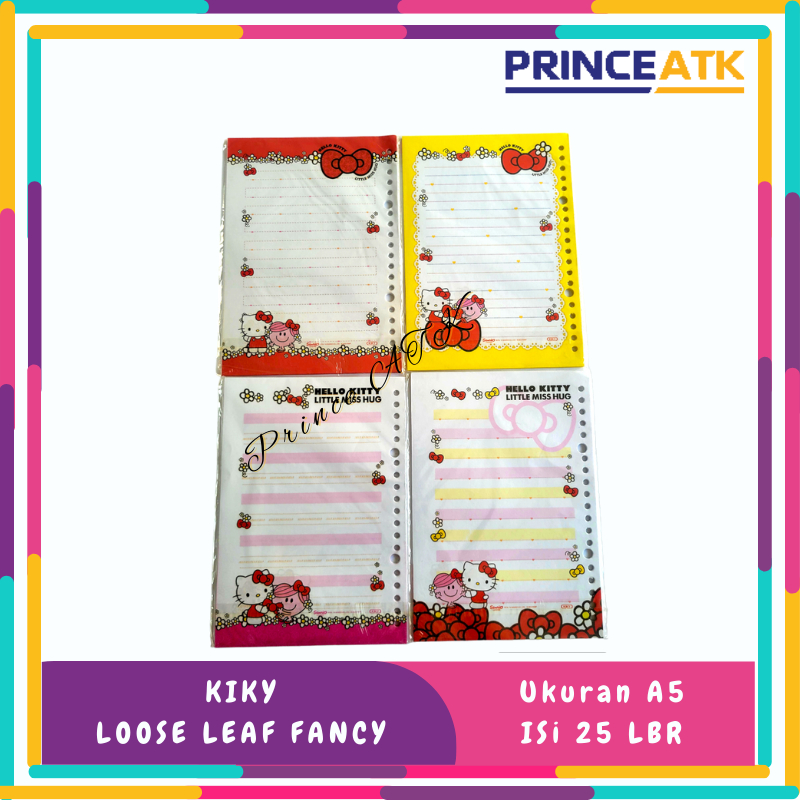 

LOOSE LEAF A5 HELLO KITTY ISI 25 LBR KIKY