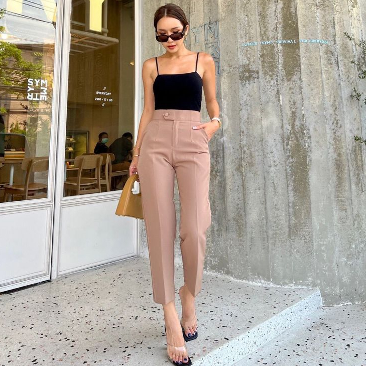 Promthong (พรหมทอง) BO179 Celana High Waist 7/9 Wanita Part 2/2