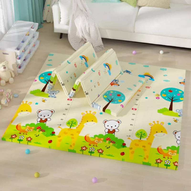 SPEEDS Karpet Bayi Karpet Lipat Playmat Bayi 150x200cm Tebal 10mm dan 8mm XPE Matras Anak Playmate B