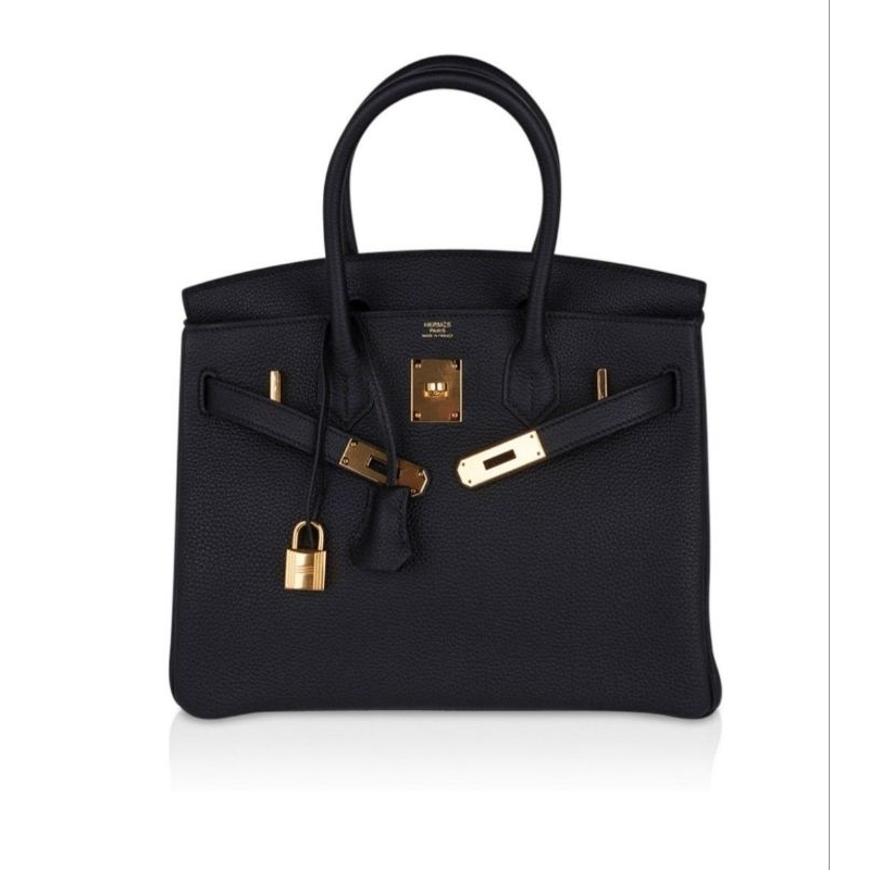 preloved birkin30 black