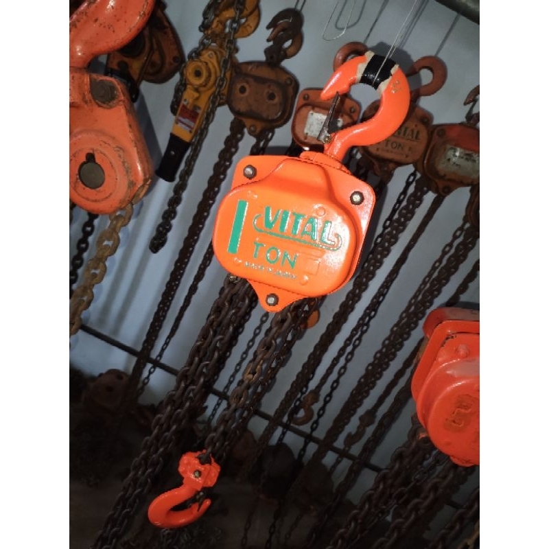 Chain Block 1ton VITAL / Takel VITAL 1 Ton × 3meter