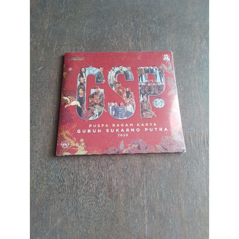kaset cd audio lagu puspa ragam karya Guruh Sukarno Putra ( baru )